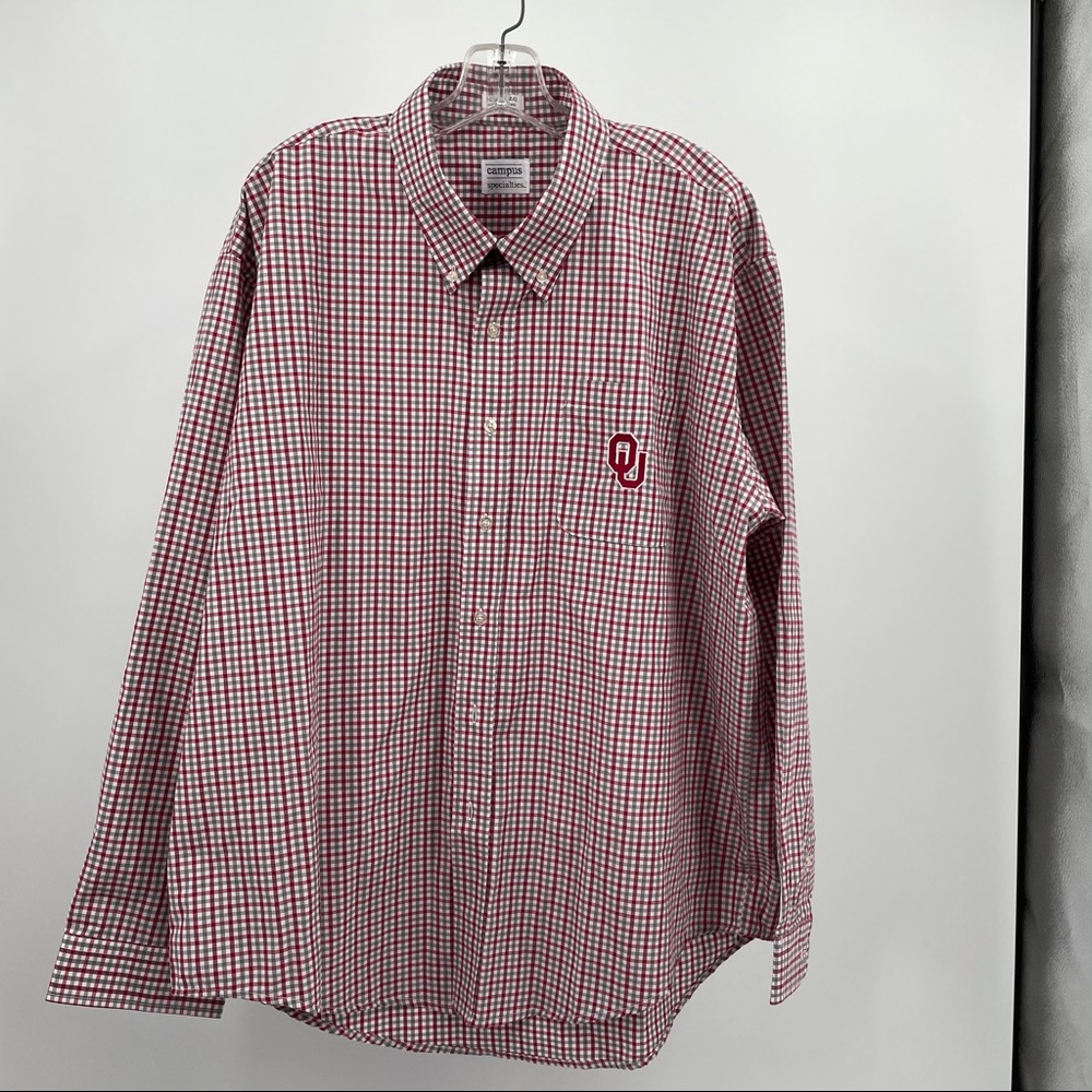 Men’s University of Oklahoma button down shirt
